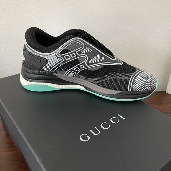 Gucci 623114 Fabric Sneakers shoes, Sz. Euro 35+ (US 5.5) - Picture 10 of 12